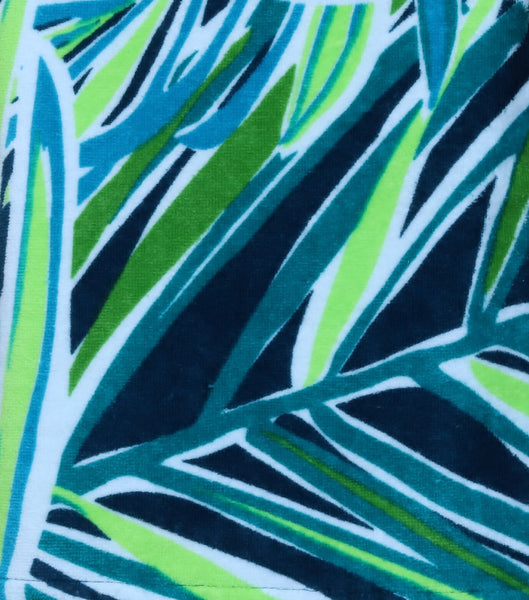 Beach Towel, Jungle Cat Print