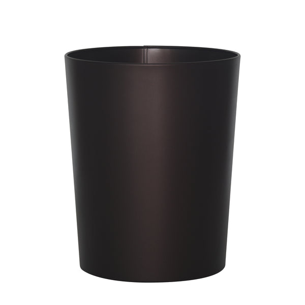 Metal Wastebasket, Bronze