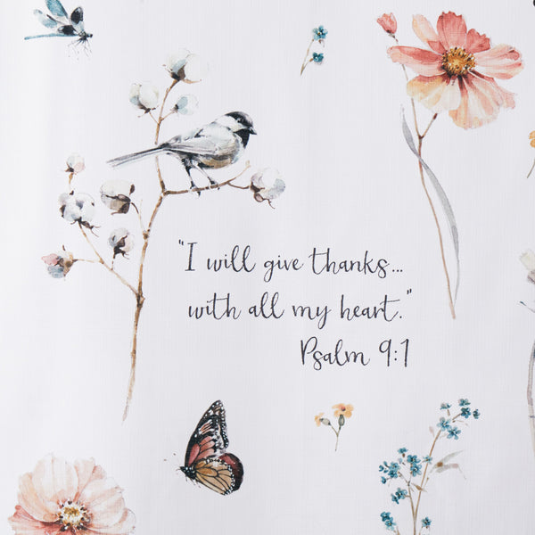 Inspire Fabric Shower Curtain, Multicolor, 70" x 72"